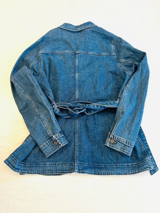 NWT Old Navy Women’s Denim Belted Jacket - Picture 11 of 14